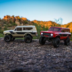 Ascent-18 International Scout II Brushless - 1/18 Scale Brushless Electric Rock Crawler - Includes: 2.4Ghz Radio, Battery, Charger, Ready to Run